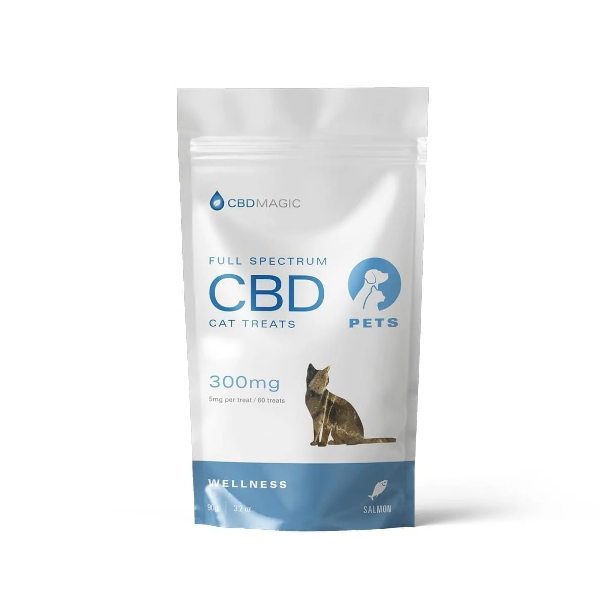 CBD Cat Treats 300mg full spectrum by cbdmagic