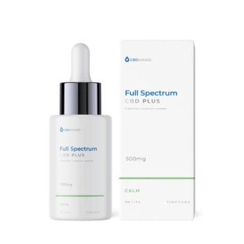 Huile de CBD à spectre complet Plus (CALM), 500 mg