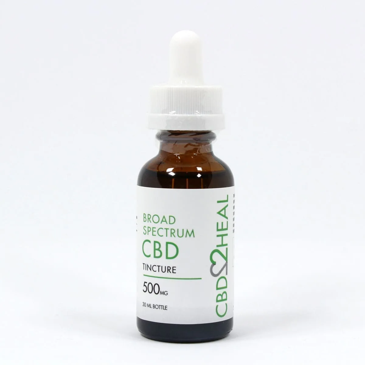 broad spectrum cbd oil tincture 500mg front view
