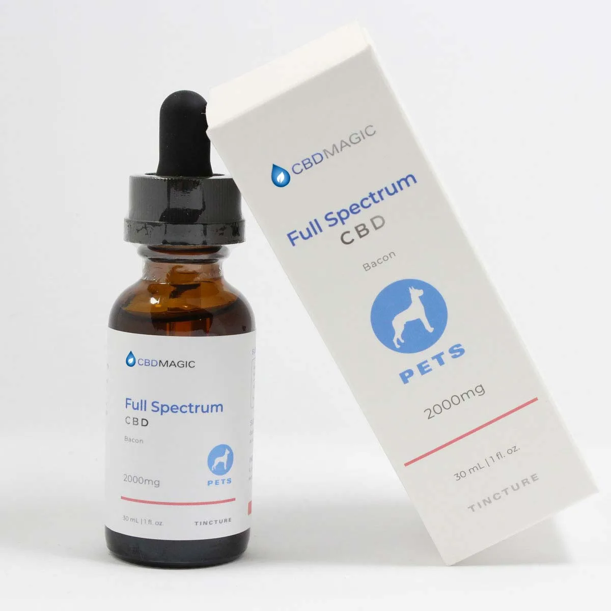cbd oil tincture for pets 2000mg full spectrum with box