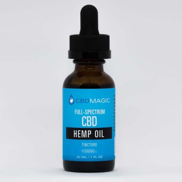 full spectrum cbd hemp oil 500mg front view