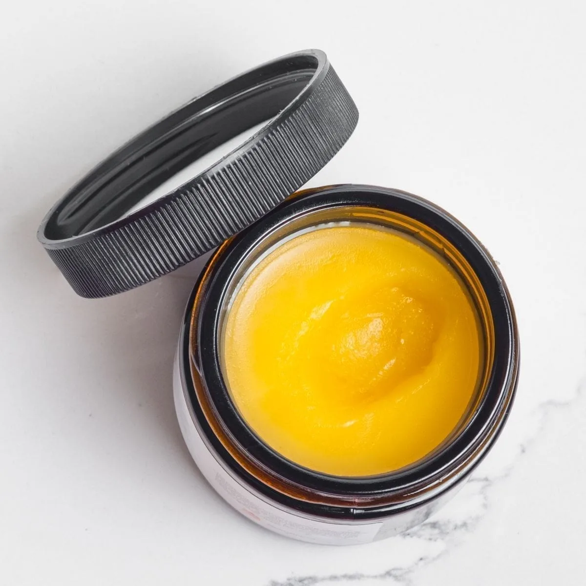 full spectrum cbd pain cream 500mg top view lid off