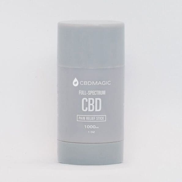 full spectrum cbd pain stick 1000mg closeup front view