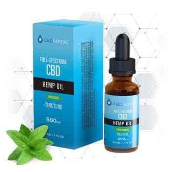 full spectrum peppermint cbd hemp oil 500mg cbdmagic