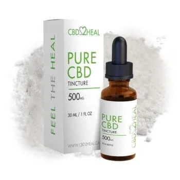 pure cbd oil tincture 500mg by cbd2heal