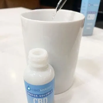 water soluble cbd tincture (add to drink) 250mg with cup