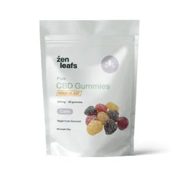 vegan cbd gummies for anxiety 300mg by zen leafs